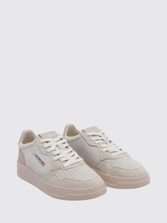 26FW 오트리 메달리스트 로우 레더 스니커즈 AULW TS36 Pink - AUTRY