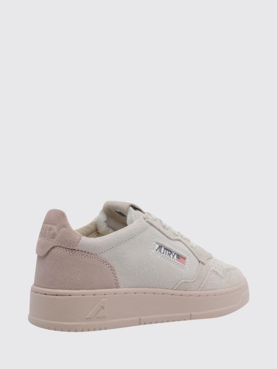 26FW 오트리 메달리스트 로우 레더 스니커즈 AULW TS36 Pink - AUTRY