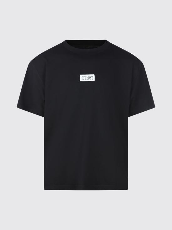 26FW MM6 메종마르지엘라 반팔 티셔츠 SH0GC0071M20258 900 Black - MM6 MAISON MARGIELA
