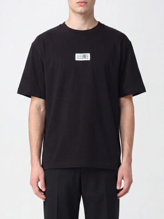 26FW MM6 메종마르지엘라 반팔 티셔츠 SH0GC0071M20258 900 Black
