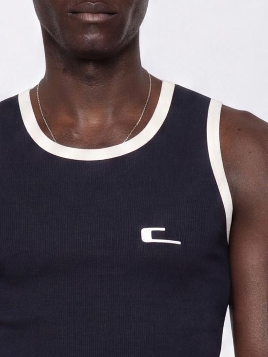 26SS 카레르 민소매 티셔츠 FERRAZ TANK TOP NAVY Blue - CARRER