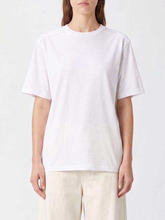 26SS 릭 오웬스 반팔 티셔츠 RP01F6200JA 11 Milk
