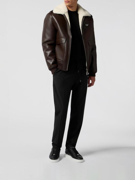 26SS 필립 플레인 무스탕 LAECMRB3074PTE003N 04 Brown - PHILIPP PLEIN