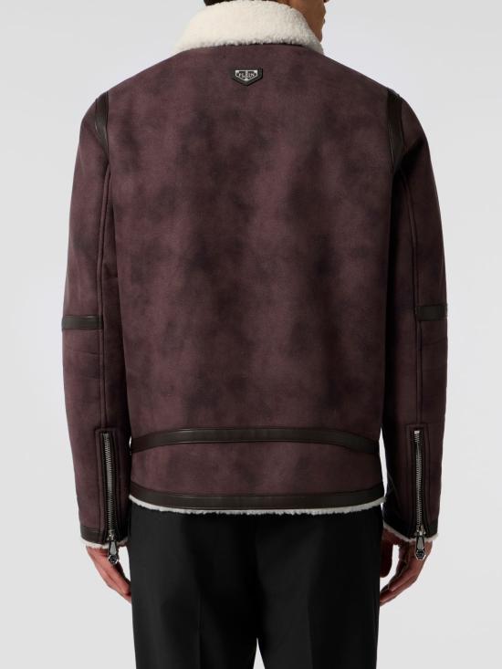 26SS 필립 플레인 무스탕 LAECMRB3073PTE003N 04 Brown - PHILIPP PLEIN