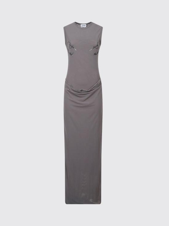 26SS 장 폴 고티에 롱 원피스 2601WDR125M016 04 Grey - JEAN PAUL GAULTIER