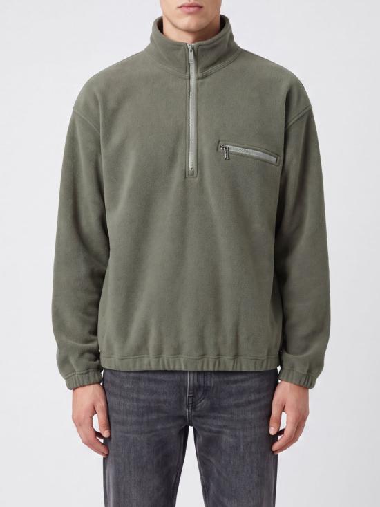 26SS 리에르 집업 니트 NFL14 FOG FL Grey