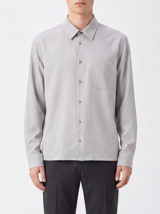 26SS 리에르 긴팔 셔츠 SHT34 LGY POP Grey
