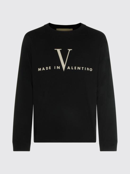 26FW 발렌티노 가라바니 긴팔 티셔츠 MG18NBM3 9RA Black - VALENTINO GARAVANI