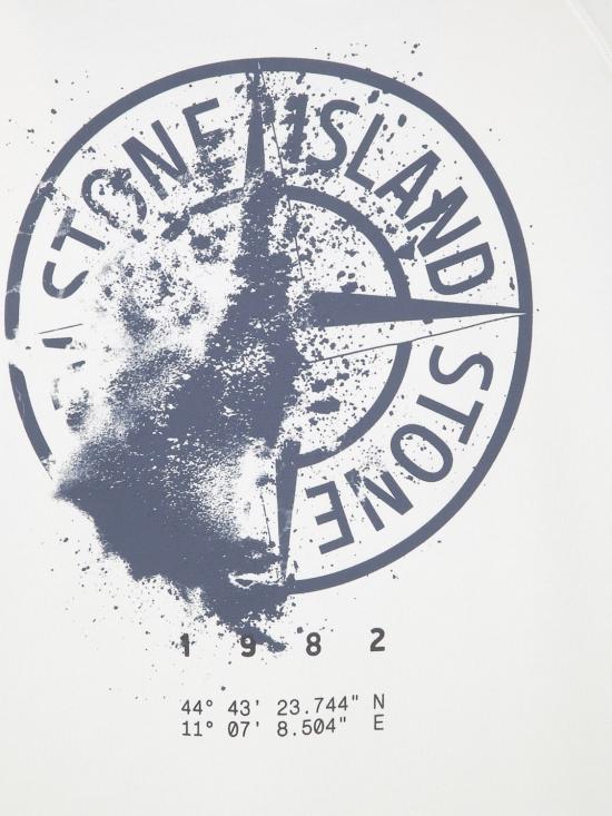 26FW 스톤 아일랜드 긴팔 티셔츠 6100008S0466 V0093 White - STONE ISLAND