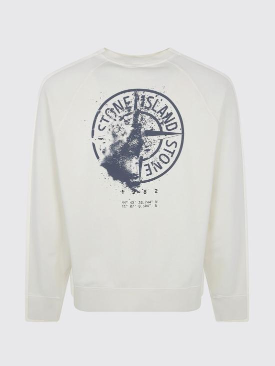 26FW 스톤 아일랜드 긴팔 티셔츠 6100008S0466 V0093 White - STONE ISLAND