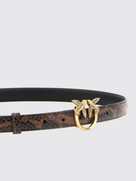26FW 핑코 레귤러 벨트 100143A3E5 M16Q Brown - PINKO