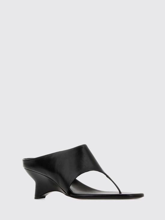 26SS 케이트 뮬/슬리퍼 F31081027L1027 200 Black - KHAITE