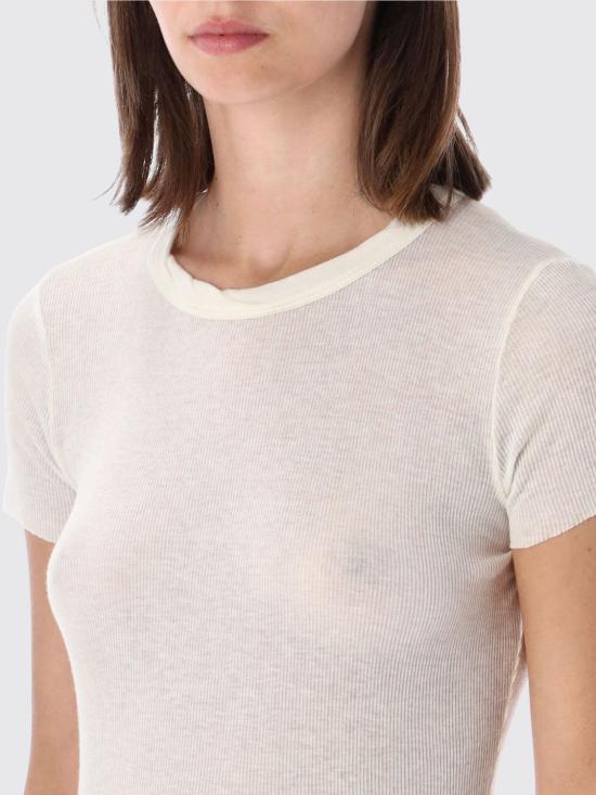 26FW 제임스펄스 반팔 티셔츠 WVA3978 IVO Ivory - JAMES PERSE