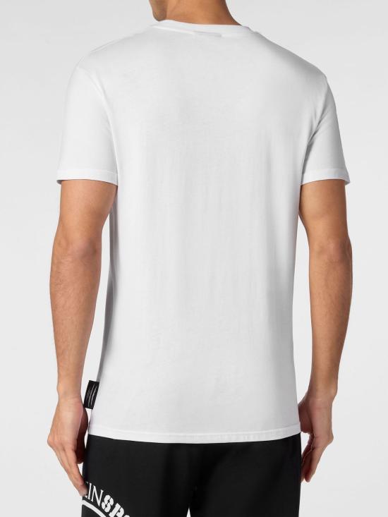 26SS 플레인스포츠 반팔 티셔츠 FADCMTK7542STE003N 0102 White - PLEIN SPORT