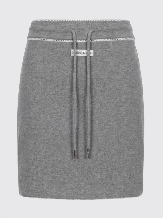 26SS 마린세르 미디 스커트 WSK133ACJER0011 GR50 Grey - MARINE SERRE
