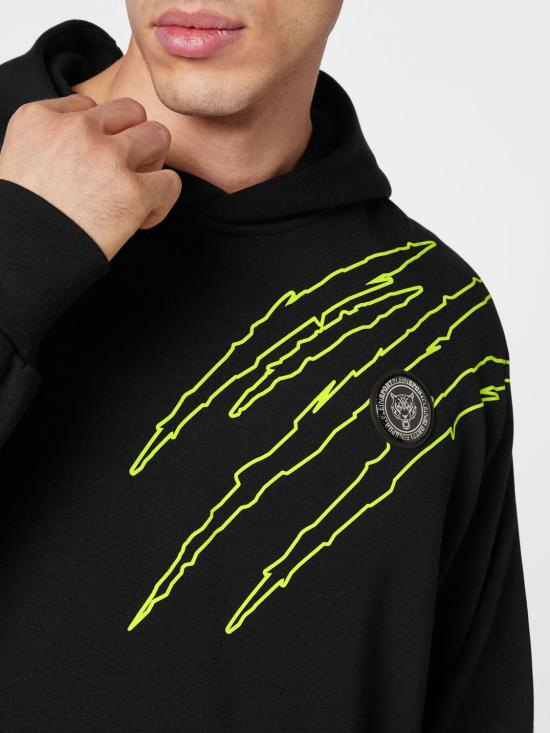 26SS 플레인스포츠 후드 티셔츠 SADCMJB3246SJO001N 0229 Black - PLEIN SPORT