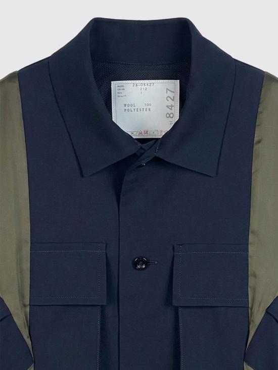 26SS 사카이 미디 원피스 2608427 212 Navy - SACAI