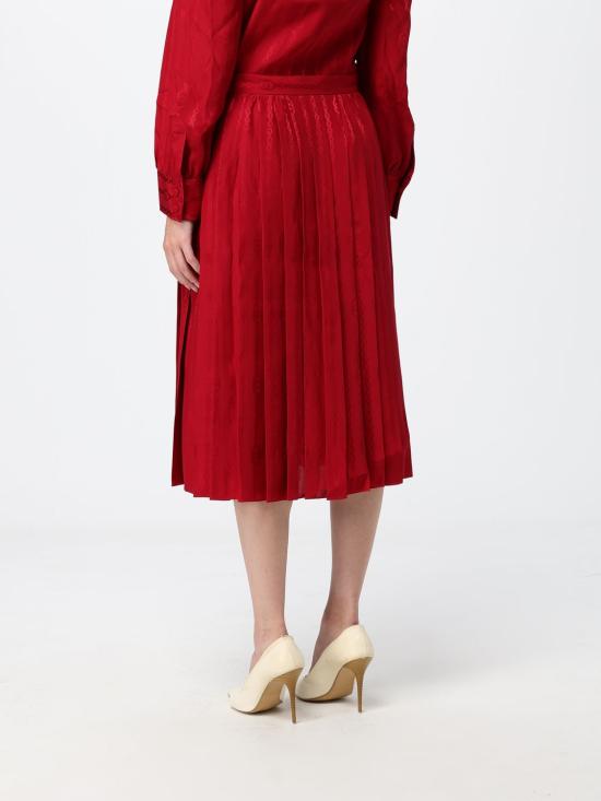 26FW 구찌 미디 스커트 865115ZAM48 6199 Red - GUCCI