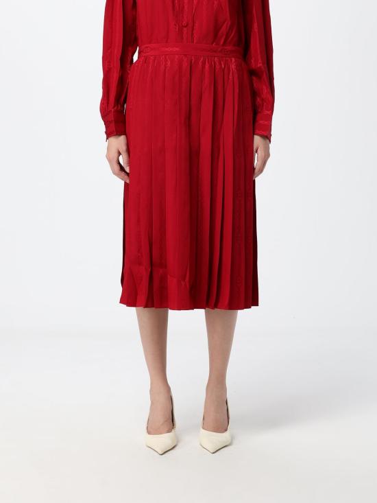 26FW 구찌 미디 스커트 865115ZAM48 6199 Red