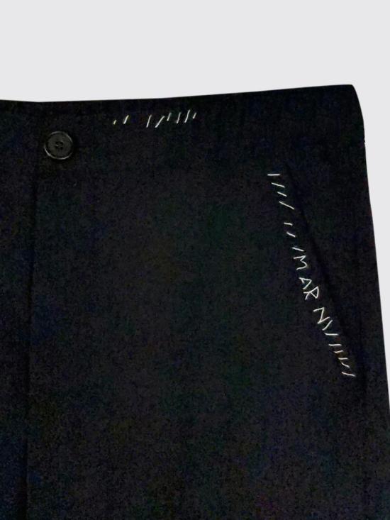 26SS 마르니 스트레이트 팬츠 PAMA0482SUTW839 00N99 Black - MARNI