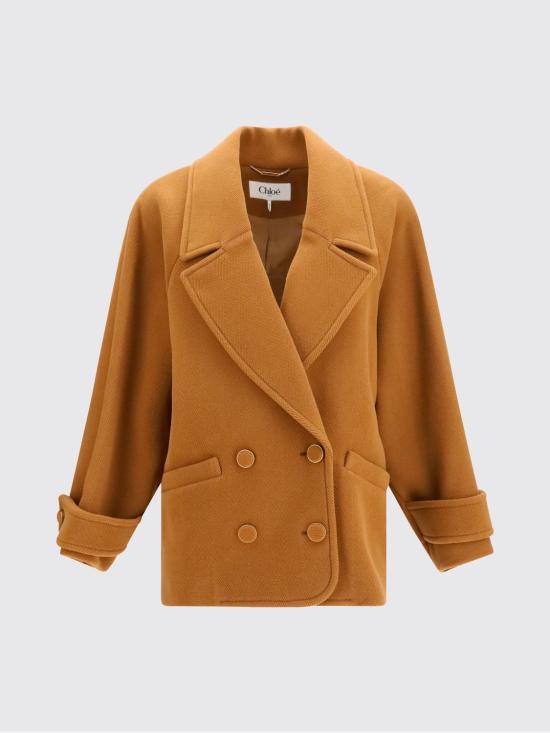 26FW 끌로에 코트 CH26AMA06077 212 Camel - CHLOE