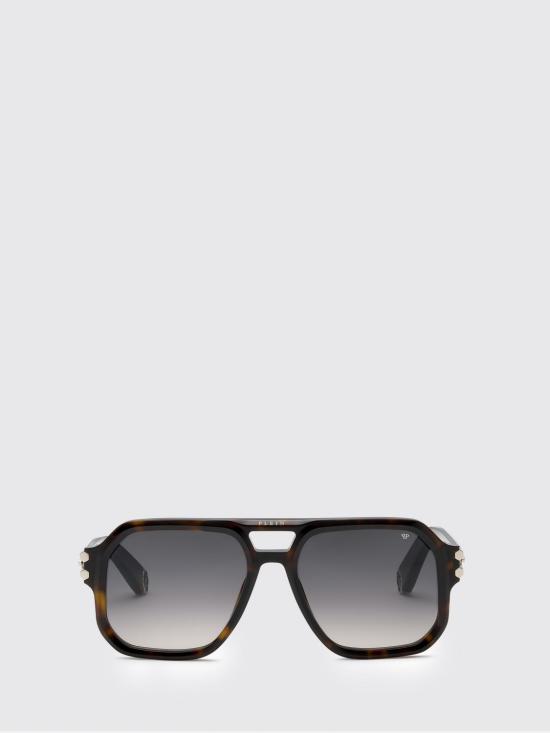 26FW 필립 플레인 선글라스 AADAMES0267PXV086N 44 Brown - PHILIPP PLEIN