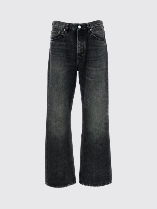 26FW 선플라워 슬림핏 코튼 데님 트라우저 팬츠 51650 708 Black - SUNFLOWER