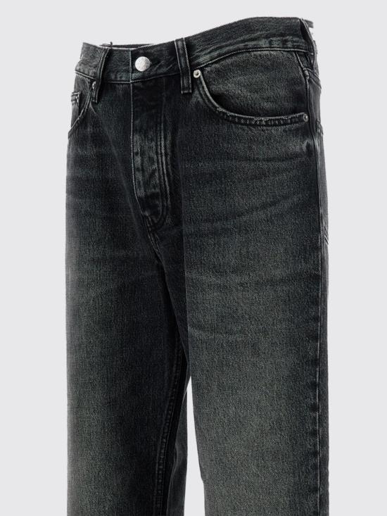 26FW 선플라워 슬림핏 코튼 데님 트라우저 팬츠 51650 708 Black - SUNFLOWER