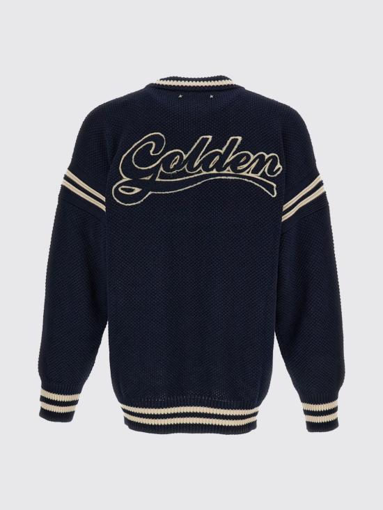 26FW 골든구스 긴팔 티셔츠 GMP02863P00267250486 Blue - GOLDEN GOOSE