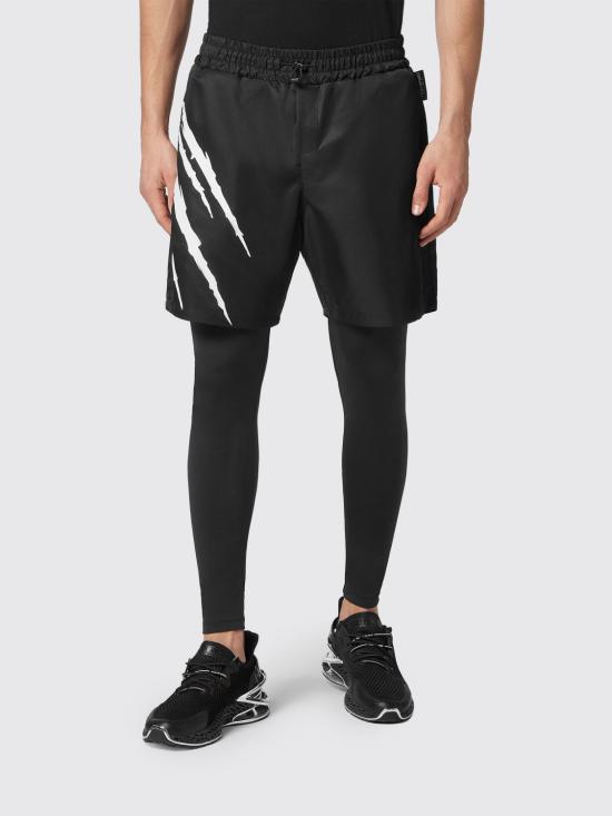 26SS 플레인스포츠 숏팬츠 SADCMJT2257SNY003N 02 Black