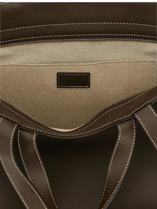 26FW 아페쎄 토트백 PXCEOF67057 KBD Brown - A.P.C.