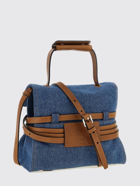 26FW 모스키노 토트백 MC4038PP1POO1 70A Blue - MOSCHINO