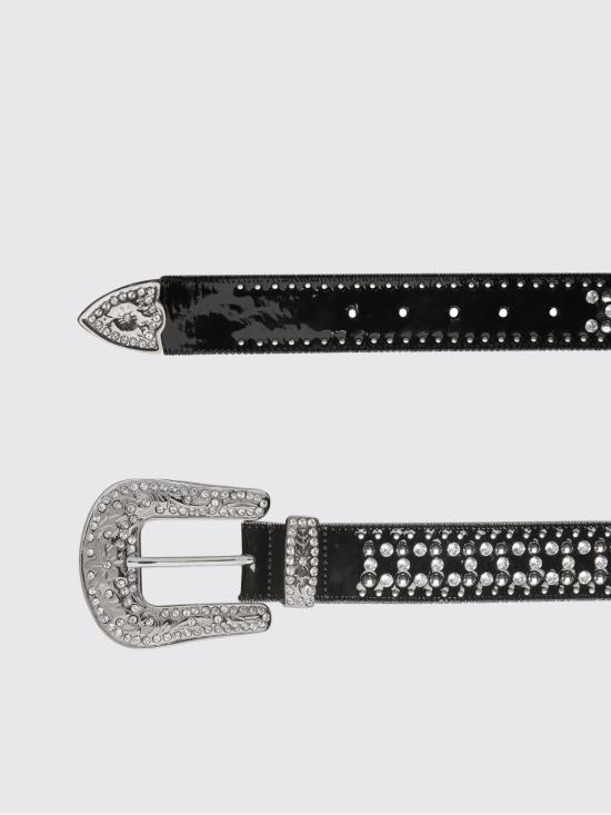 26FW 필립 플레인 레귤러 벨트 FACAWVA0396PLE009N 02 Black - PHILIPP PLEIN