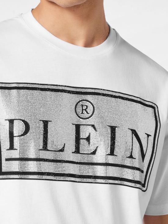 26SS 필립 플레인 반팔 티셔츠 LADCMTK8544PJY002N 01 White - PHILIPP PLEIN