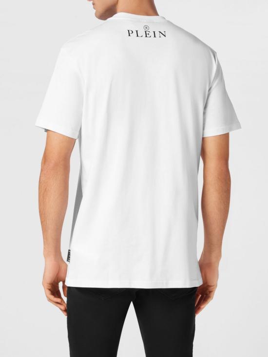 26SS 필립 플레인 반팔 티셔츠 LADCMTK8544PJY002N 01 White - PHILIPP PLEIN