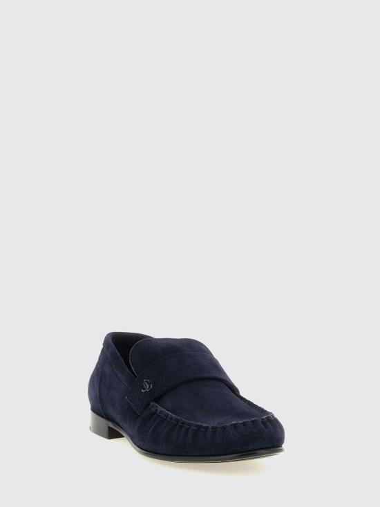 26FW 지미추 로퍼 ELLISLOAFERFSUE MARINE Blue - JIMMY CHOO