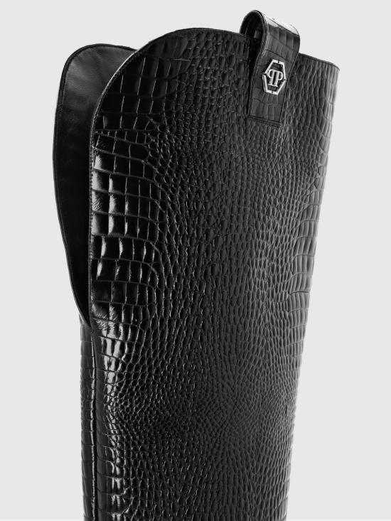 26FW 필립 플레인 부츠 AAESWSE0948PLE010N 02 Black - PHILIPP PLEIN