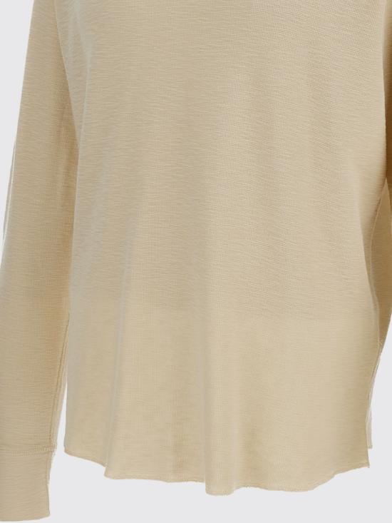 26FW 선플라워 긴팔 티셔츠 20482 015 Beige - SUNFLOWER