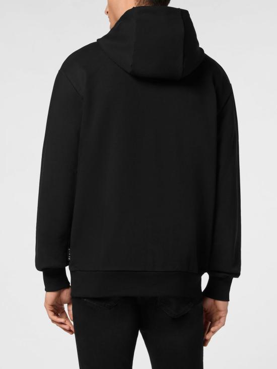 26SS 필립 플레인 후드 티셔츠 LADCMJB3807PTE180N 02 Black - PHILIPP PLEIN