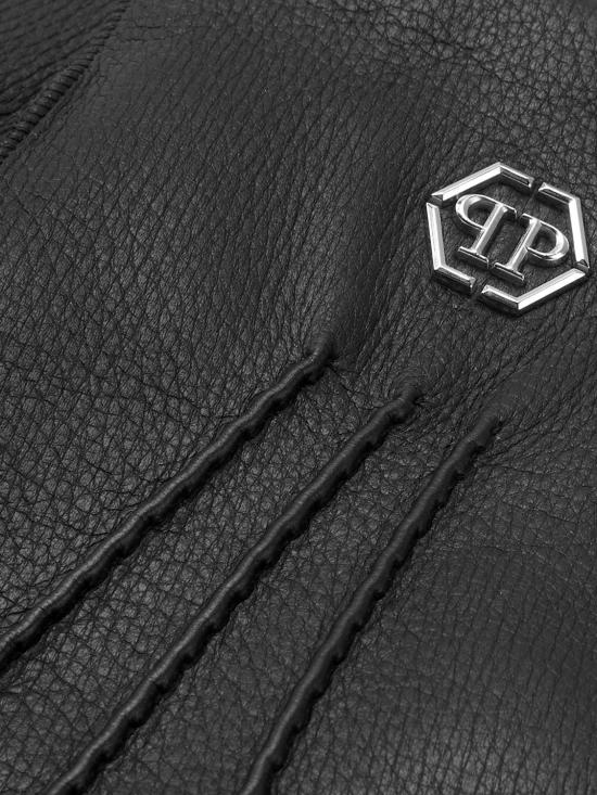 26FW 필립 플레인 장갑 FADAMVB0044PLE010N 02 Black - PHILIPP PLEIN
