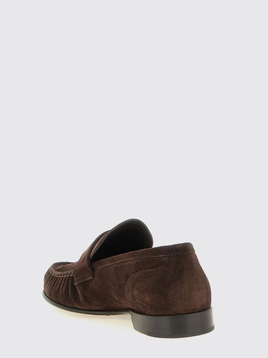 26FW 지미추 로퍼 ELLISLOAFERFSUE CHOCOLATE Brown - JIMMY CHOO