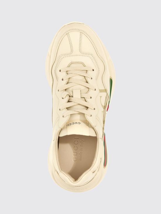 26SS 구찌 롸이톤 레더 스니커즈 500877DRW00 9522 White - GUCCI