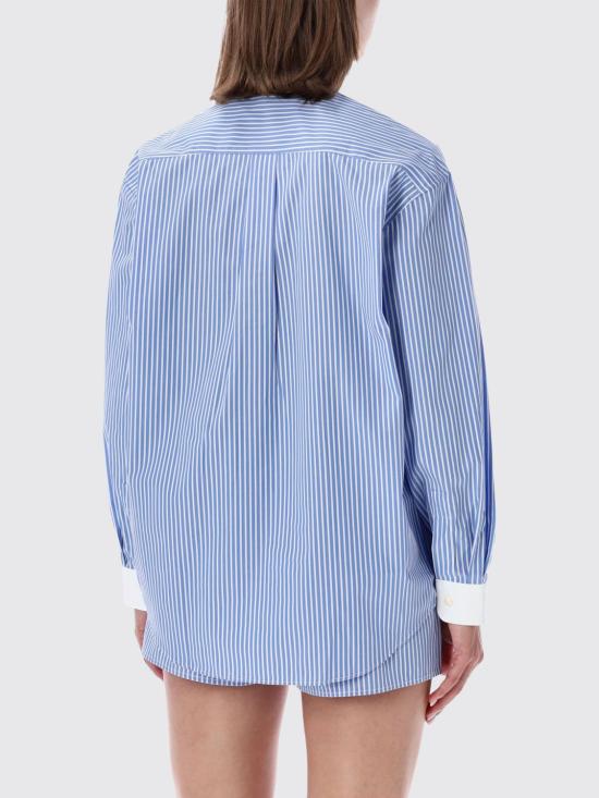26FW 스포티앤리치 셔츠 SI019711302ST02 3896 Striped - SPORTY & RICH