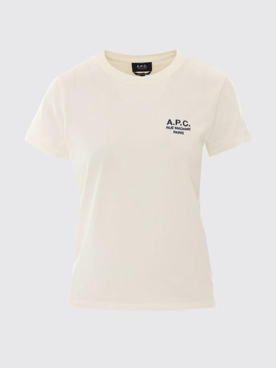 26FW 아페쎄 반팔 티셔츠 COHBUF26610 TAE White - A.P.C.