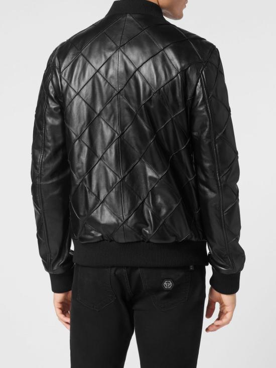26SS 필립 플레인 봄버 자켓 UADCMLB1926PLE010N 02 Black - PHILIPP PLEIN