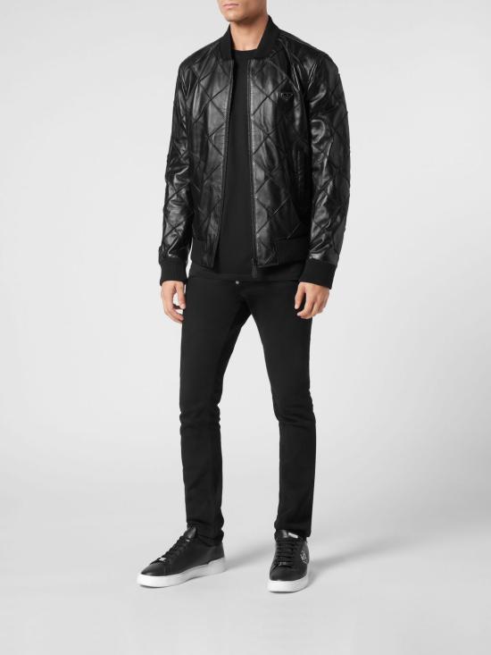 26SS 필립 플레인 봄버 자켓 UADCMLB1926PLE010N 02 Black - PHILIPP PLEIN