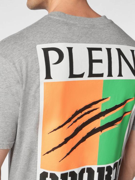 26SS 플레인스포츠 반팔 티셔츠 SADCMTK6915SJY001N 10 Grey - PLEIN SPORT
