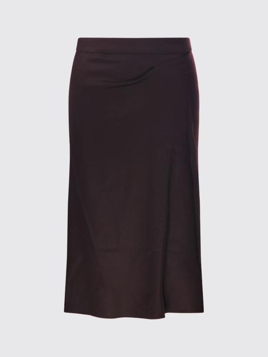 26FW 빅토리아 베컴 롱 스커트 1326WSK007362A 9887 Brown - VICTORIA BECKHAM