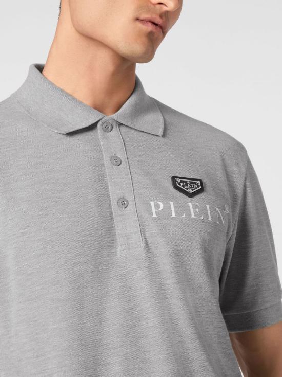 26SS 필립 플레인 폴로 티셔츠 UADCMTK7980PJY002N 10 Grey - PHILIPP PLEIN