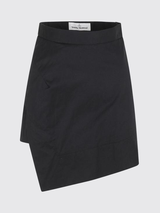 26SS 비비안웨스트우드 미디 스커트 1K01002RW01CC N401 Black - VIVIENNE WESTWOOD